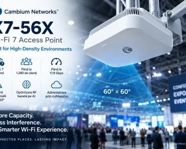 Cambium X7-56X – noul Access Point Wi-Fi 7 pentru ...