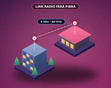 Link radio: internet unde nu ajunge fibra